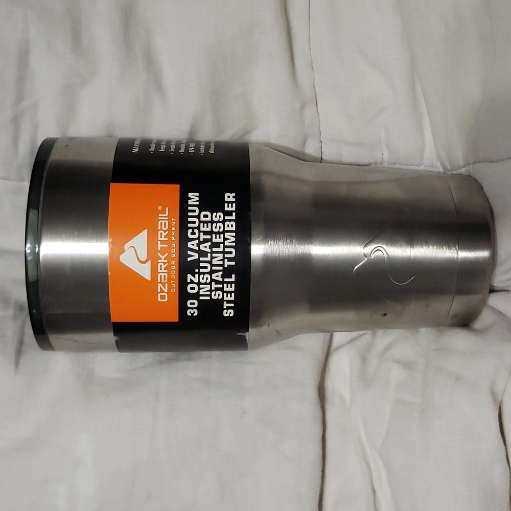 Ozark Trail Double Wall Vacuum Sealed Stainless Steel Tumbler, 30oz